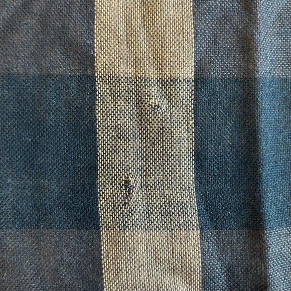 Sonoma Goods for Life Mixed Buffalo Plaid Reversible Scarf Wrap Fall Cozy NEW - Picture 8 of 10